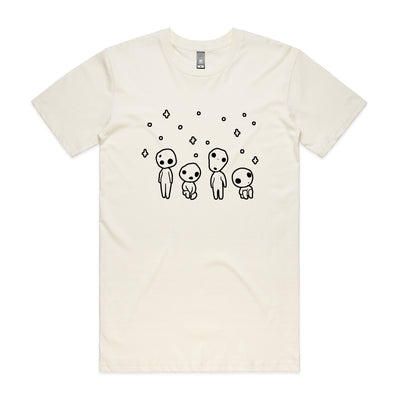 Kodama Tee by Lonely Kids Club. All clothing from our T-shirts to our shorts and hoodies are ethically made, and printed packed and shipped from Sydney.