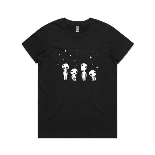 Kodama Tee by Lonely Kids Club. All clothing from our T-shirts to our shorts and hoodies are ethically made, and printed packed and shipped from Sydney.