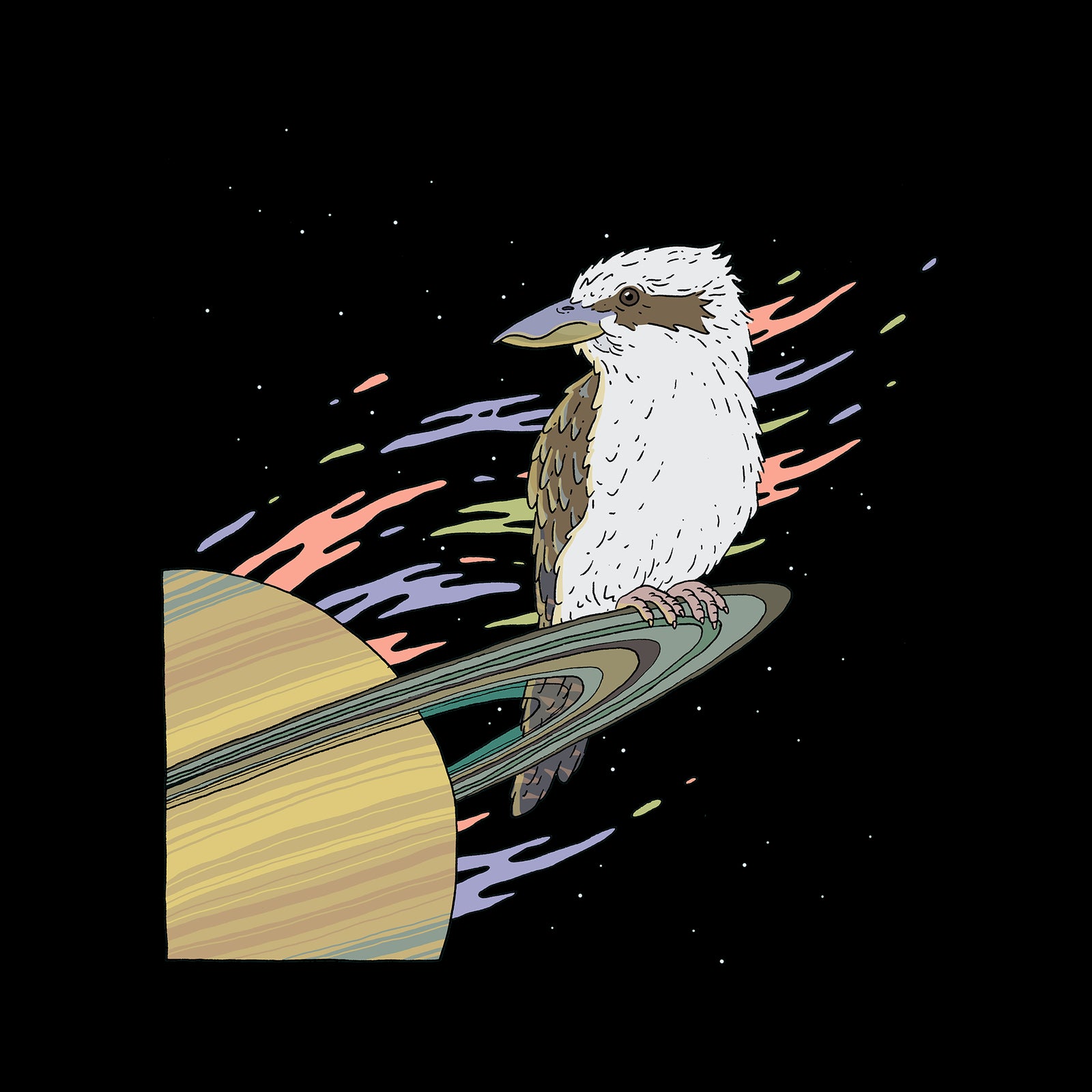 Space Kookaburra Hoodie