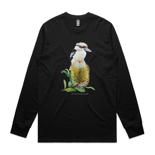 Kookaburra & Banksia Tee by Lonely Kids Club. All clothing from our T-shirts to our shorts and hoodies are ethically made, and printed packed and shipped from Sydney.