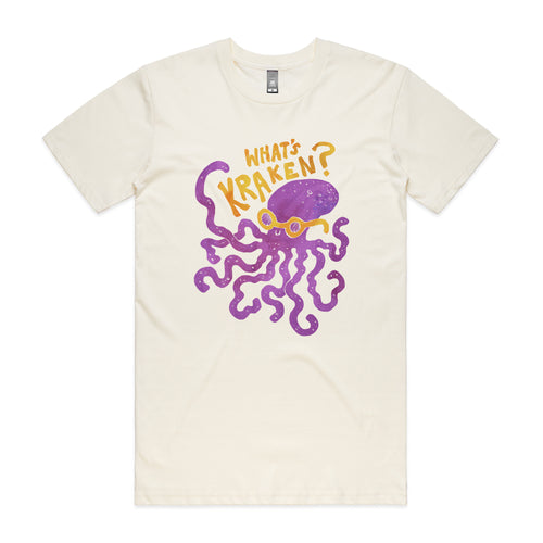 What's Kraken Tee by Lonely Kids Club. All clothing from our T-shirts to our shorts and hoodies are ethically made, and printed packed and shipped from Sydney.