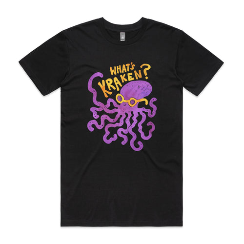What's Kraken Tee by Lonely Kids Club. All clothing from our T-shirts to our shorts and hoodies are ethically made, and printed packed and shipped from Sydney.