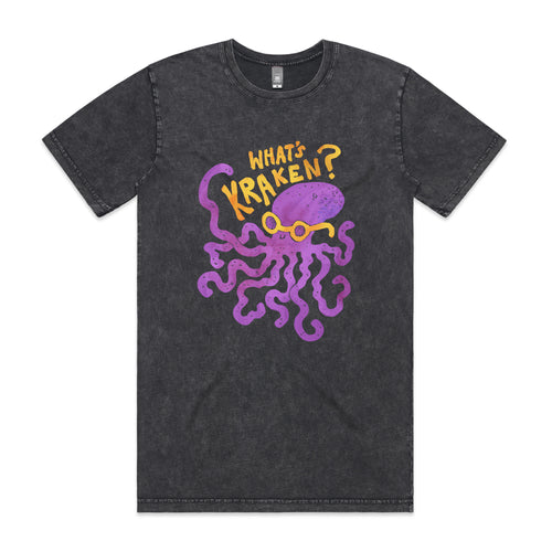 What's Kraken Tee by Lonely Kids Club. All clothing from our T-shirts to our shorts and hoodies are ethically made, and printed packed and shipped from Sydney.