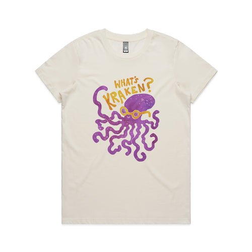 What's Kraken Tee by Lonely Kids Club. All clothing from our T-shirts to our shorts and hoodies are ethically made, and printed packed and shipped from Sydney.