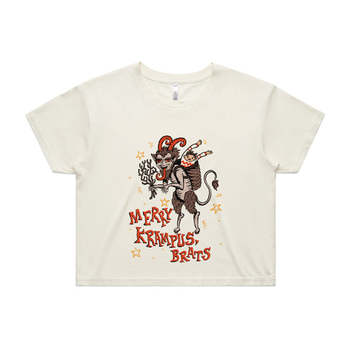 Krampus Tee by Lonely Kids Club. All clothing from our T-shirts to our shorts and hoodies are ethically made, and printed packed and shipped from Sydney.