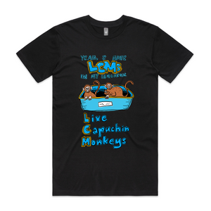 LCMs Tee by Lonely Kids Club. All clothing from our T-shirts to our shorts and hoodies are ethically made, and printed packed and shipped from Sydney.
