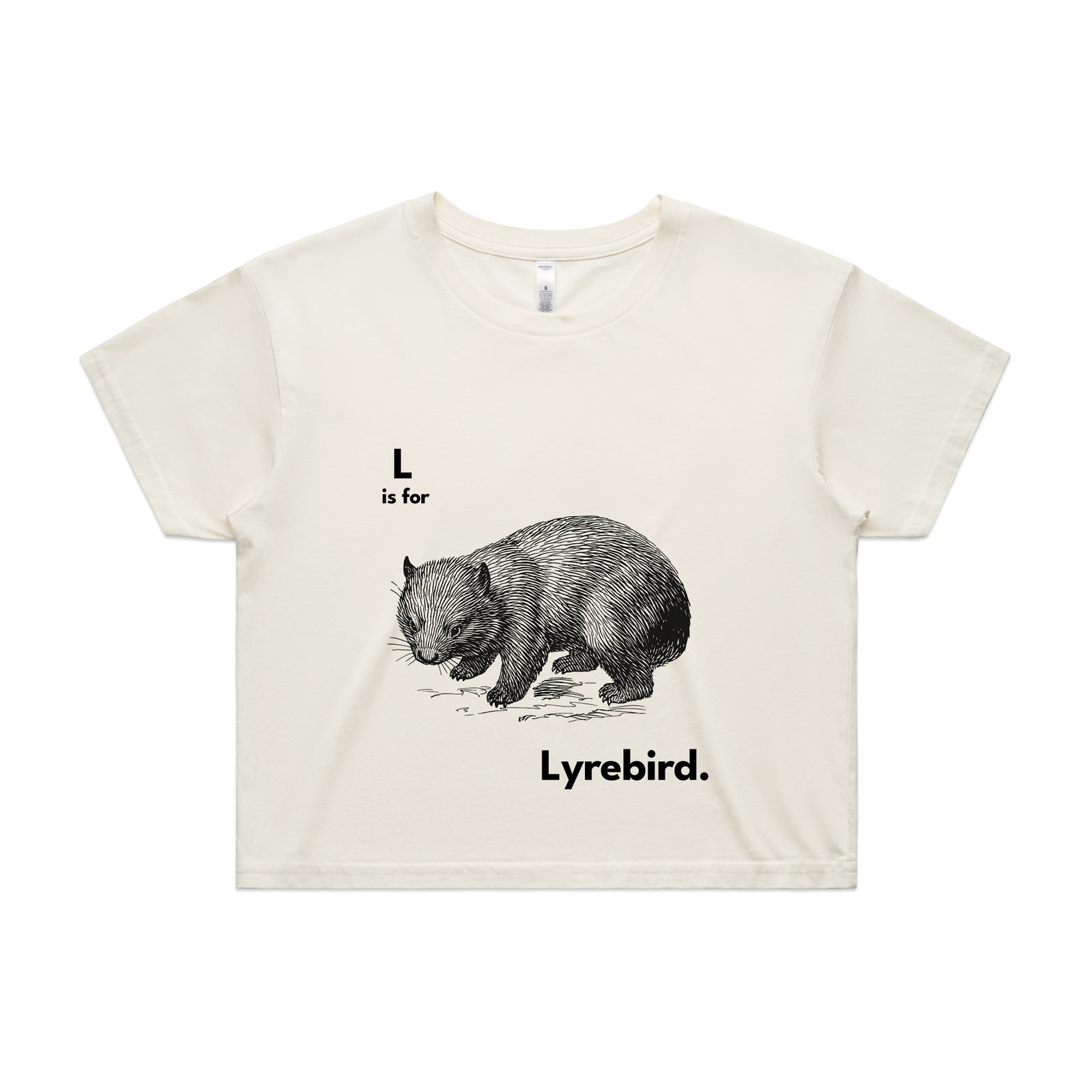 L Is For Lyrebird Tee