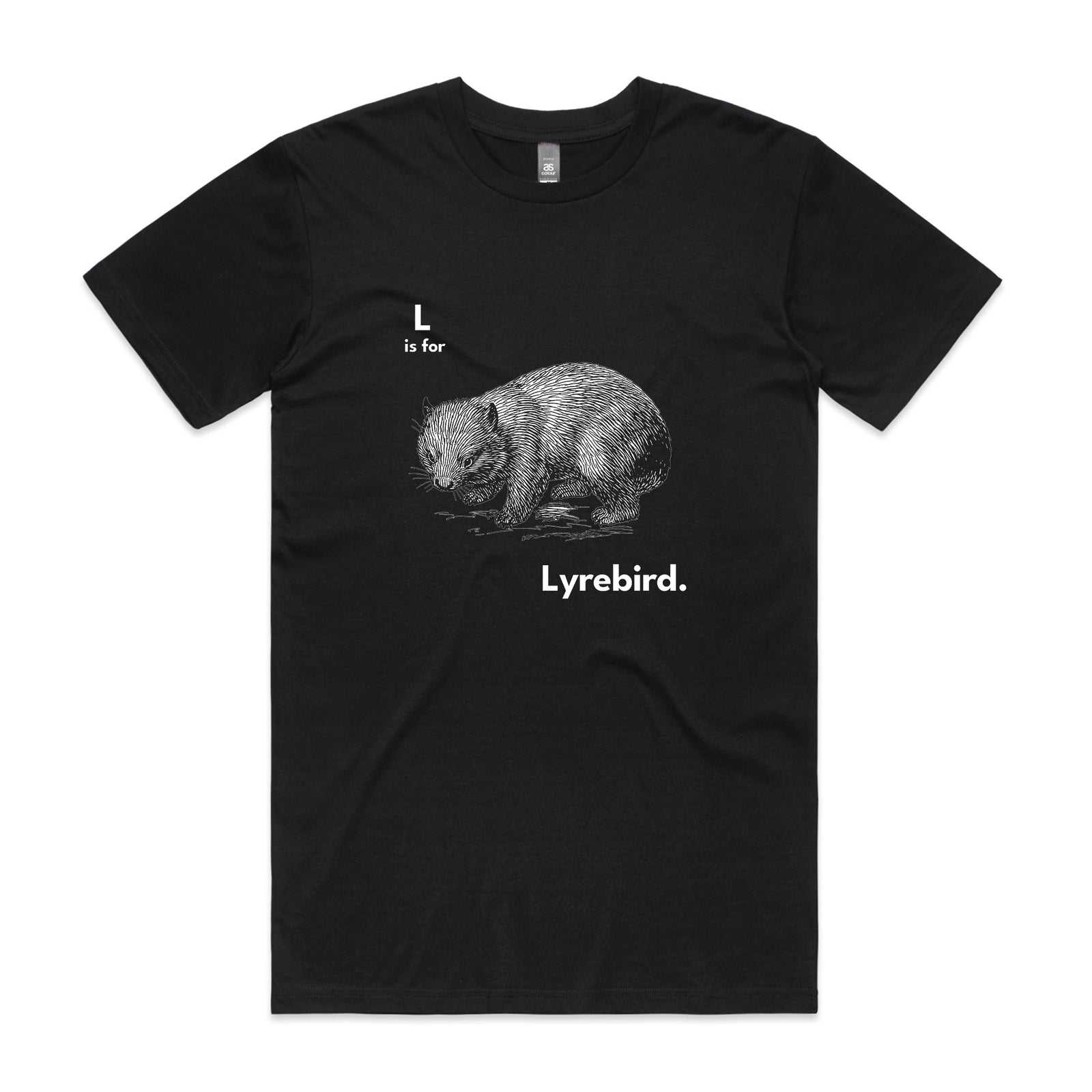 L Is For Lyrebird Tee