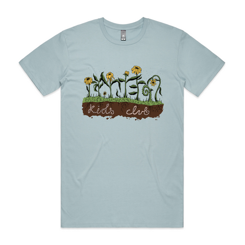 LKC Garden Tee by Lonely Kids Club. All clothing from our T-shirts to our shorts and hoodies are ethically made, and printed packed and shipped from Sydney.
