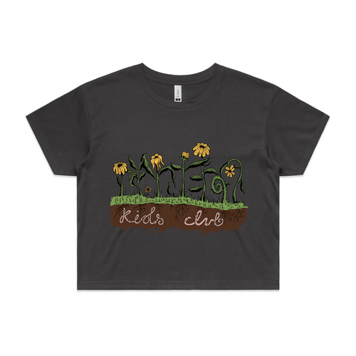 LKC Garden Tee by Lonely Kids Club. All clothing from our T-shirts to our shorts and hoodies are ethically made, and printed packed and shipped from Sydney.