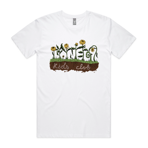 LKC Garden Tee by Lonely Kids Club. All clothing from our T-shirts to our shorts and hoodies are ethically made, and printed packed and shipped from Sydney.