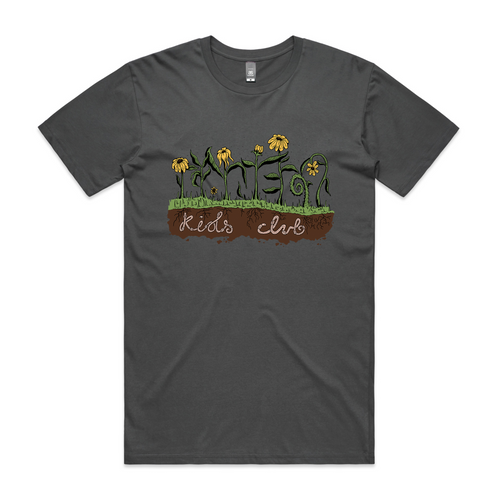 LKC Garden Tee by Lonely Kids Club. All clothing from our T-shirts to our shorts and hoodies are ethically made, and printed packed and shipped from Sydney.