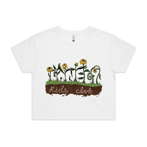LKC Garden Tee by Lonely Kids Club. All clothing from our T-shirts to our shorts and hoodies are ethically made, and printed packed and shipped from Sydney.