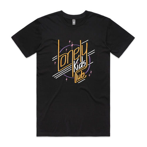 LKC Lines Tee by Lonely Kids Club. All clothing from our T-shirts to our shorts and hoodies are ethically made, and printed packed and shipped from Sydney.