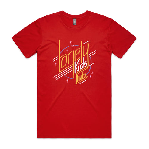 LKC Lines Tee by Lonely Kids Club. All clothing from our T-shirts to our shorts and hoodies are ethically made, and printed packed and shipped from Sydney.