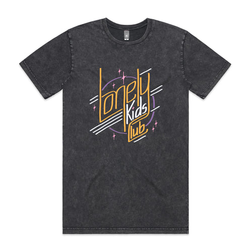 LKC Lines Tee by Lonely Kids Club. All clothing from our T-shirts to our shorts and hoodies are ethically made, and printed packed and shipped from Sydney.