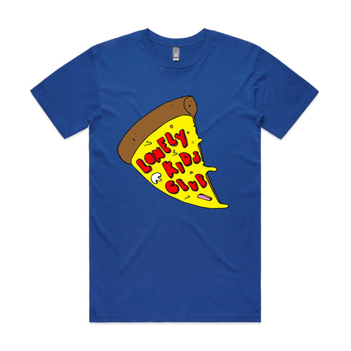LKC Pizza Tee by Lonely Kids Club. All clothing from our T-shirts to our shorts and hoodies are ethically made, and printed packed and shipped from Sydney.