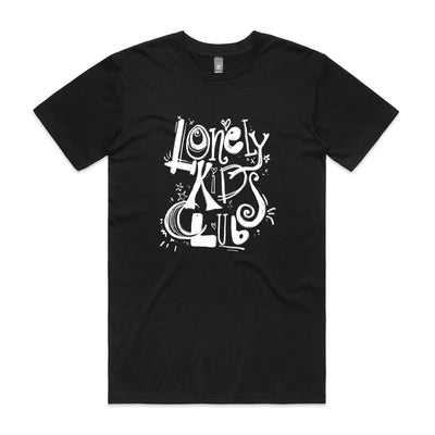 LKC Scribble Tee by Lonely Kids Club. All clothing from our T-shirts to our shorts and hoodies are ethically made, and printed packed and shipped from Sydney.