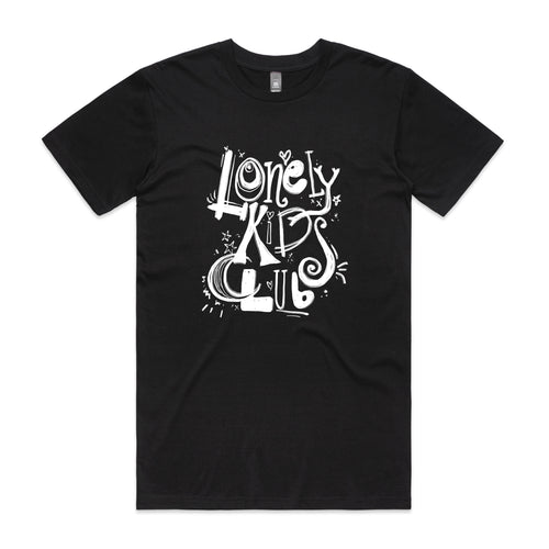 LKC Scribble Tee by Lonely Kids Club. All clothing from our T-shirts to our shorts and hoodies are ethically made, and printed packed and shipped from Sydney.