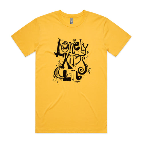 LKC Scribble Tee by Lonely Kids Club. All clothing from our T-shirts to our shorts and hoodies are ethically made, and printed packed and shipped from Sydney.