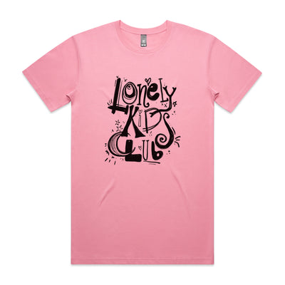 LKC Scribble Tee by Lonely Kids Club. All clothing from our T-shirts to our shorts and hoodies are ethically made, and printed packed and shipped from Sydney.