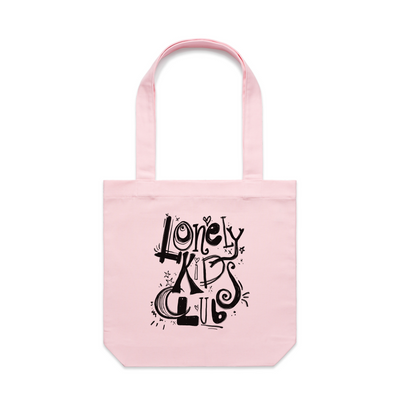 LKC Scribble Tote by Lonely Kids Club. All clothing from our T-shirts to our shorts and hoodies are ethically made, and printed packed and shipped from Sydney.
