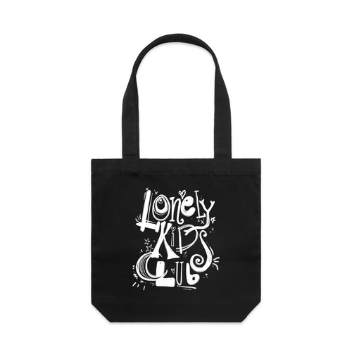 LKC Scribble Tote by Lonely Kids Club. All clothing from our T-shirts to our shorts and hoodies are ethically made, and printed packed and shipped from Sydney.