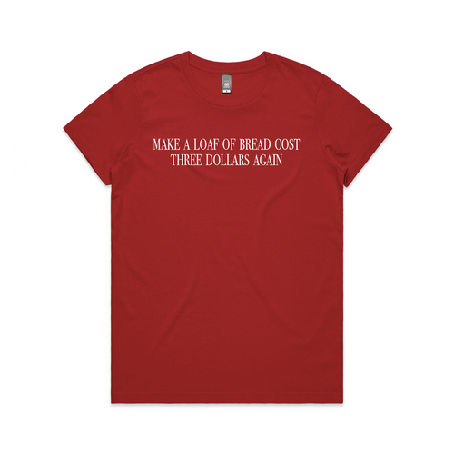 Loaf of Bread Tee by Lonely Kids Club. All clothing from our T-shirts to our shorts and hoodies are ethically made, and printed packed and shipped from Sydney.