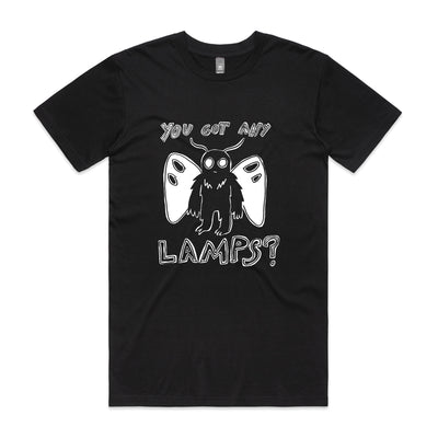 Lamps Tee by Lonely Kids Club. All clothing from our T-shirts to our shorts and hoodies are ethically made, and printed packed and shipped from Sydney.