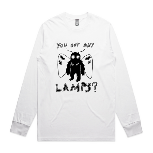Lamps Tee by Lonely Kids Club. All clothing from our T-shirts to our shorts and hoodies are ethically made, and printed packed and shipped from Sydney.