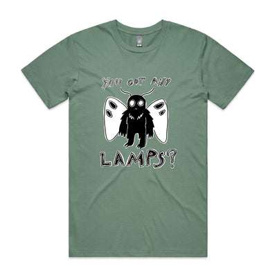Lamps Tee by Lonely Kids Club. All clothing from our T-shirts to our shorts and hoodies are ethically made, and printed packed and shipped from Sydney.