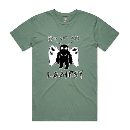 Lamps Tee by Lonely Kids Club. All clothing from our T-shirts to our shorts and hoodies are ethically made, and printed packed and shipped from Sydney.