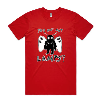 Lamps Tee by Lonely Kids Club. All clothing from our T-shirts to our shorts and hoodies are ethically made, and printed packed and shipped from Sydney.