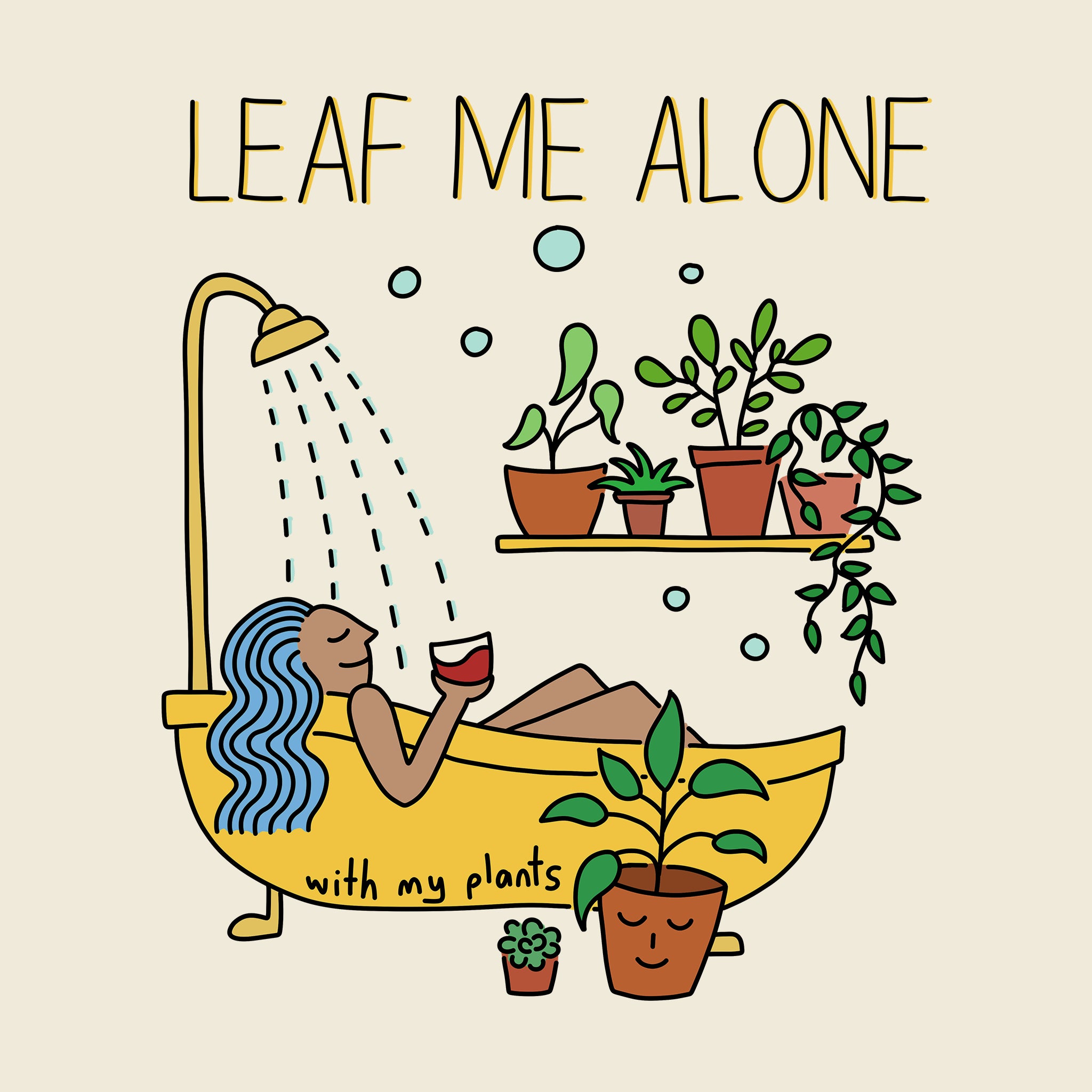 Leaf Me Alone Jumper