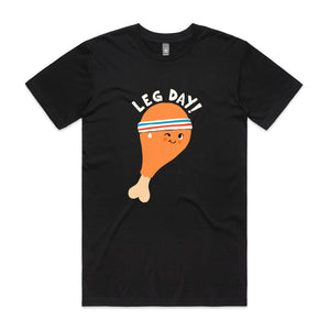 Leg Day Tee by Lonely Kids Club. All clothing from our T-shirts to our shorts and hoodies are ethically made, and printed packed and shipped from Sydney.