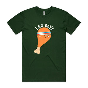Leg Day Tee by Lonely Kids Club. All clothing from our T-shirts to our shorts and hoodies are ethically made, and printed packed and shipped from Sydney.