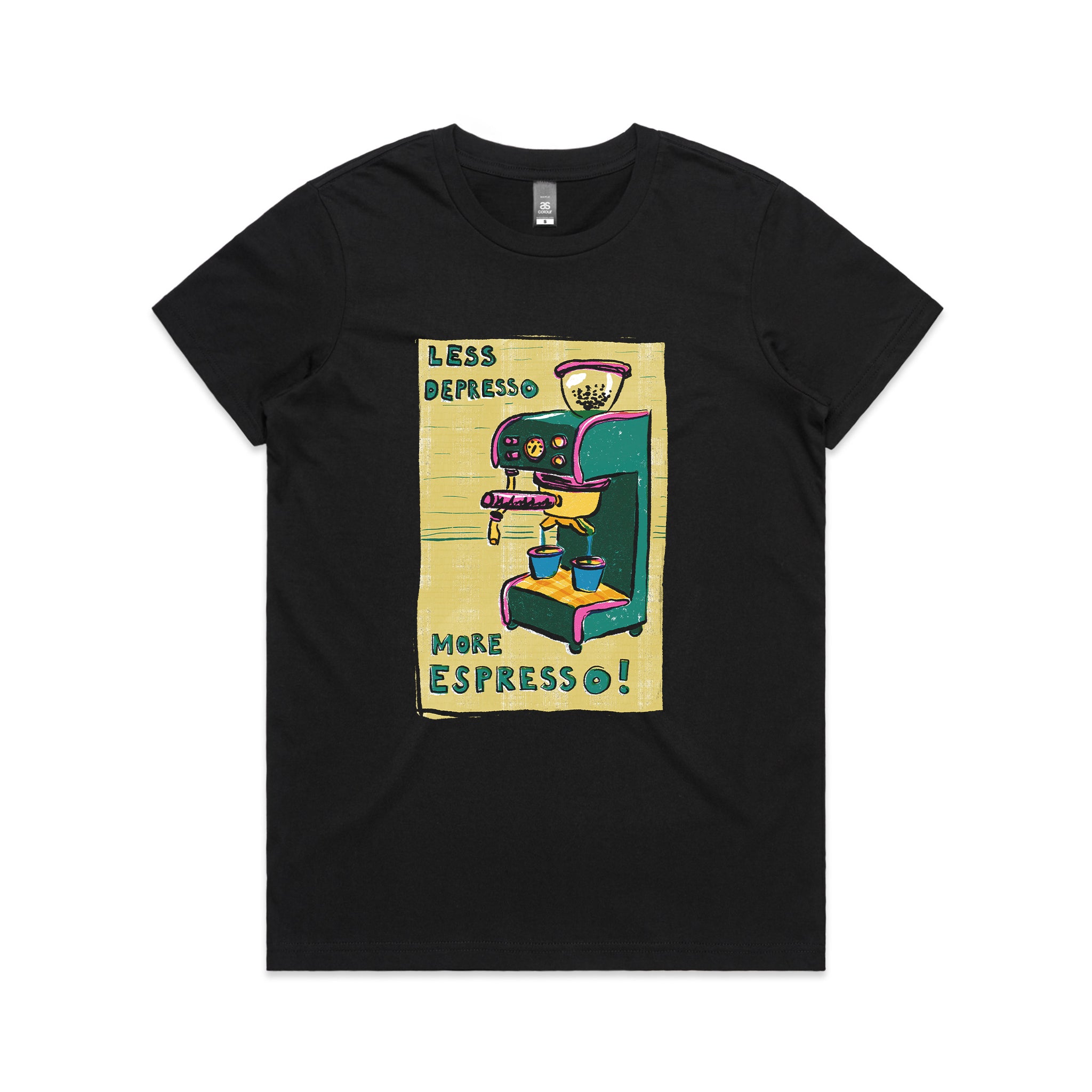 Less Depresso More Espresso Tee