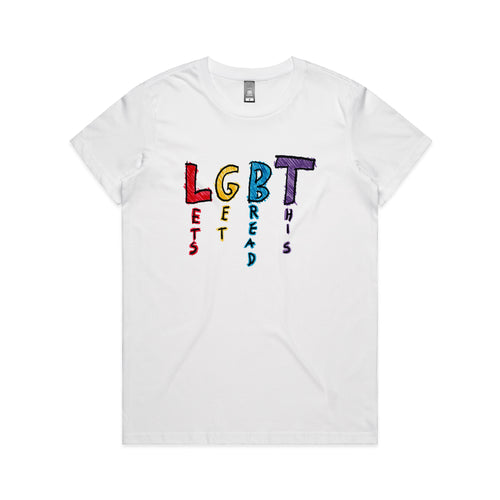 Let's Get Bread This Tee by Lonely Kids Club. All clothing from our T-shirts to our shorts and hoodies are ethically made, and printed packed and shipped from Sydney.