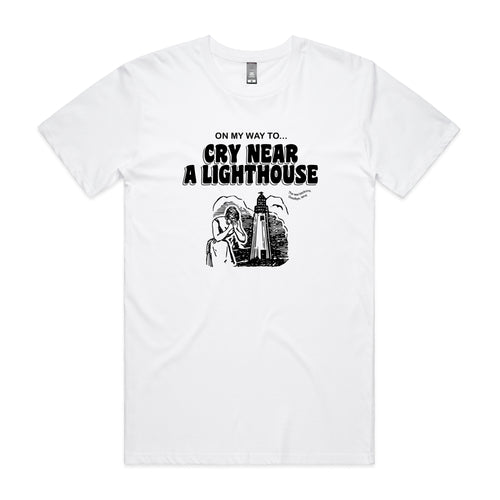 Lighthouse Tee by Lonely Kids Club. All clothing from our T-shirts to our shorts and hoodies are ethically made, and printed packed and shipped from Sydney.
