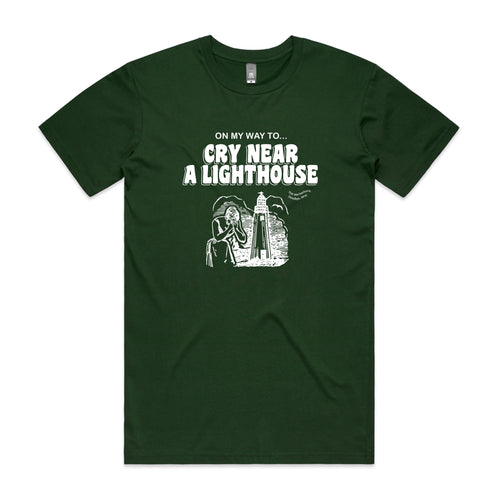 Lighthouse Tee by Lonely Kids Club. All clothing from our T-shirts to our shorts and hoodies are ethically made, and printed packed and shipped from Sydney.