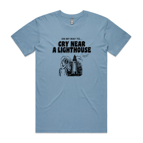 Lighthouse Tee by Lonely Kids Club. All clothing from our T-shirts to our shorts and hoodies are ethically made, and printed packed and shipped from Sydney.