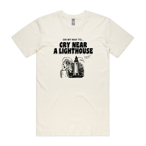 Lighthouse Tee by Lonely Kids Club. All clothing from our T-shirts to our shorts and hoodies are ethically made, and printed packed and shipped from Sydney.