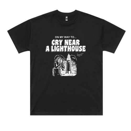 Lighthouse Tee by Lonely Kids Club. All clothing from our T-shirts to our shorts and hoodies are ethically made, and printed packed and shipped from Sydney.