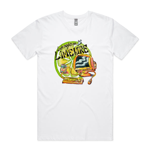 Late Nights On Limewire Tee
