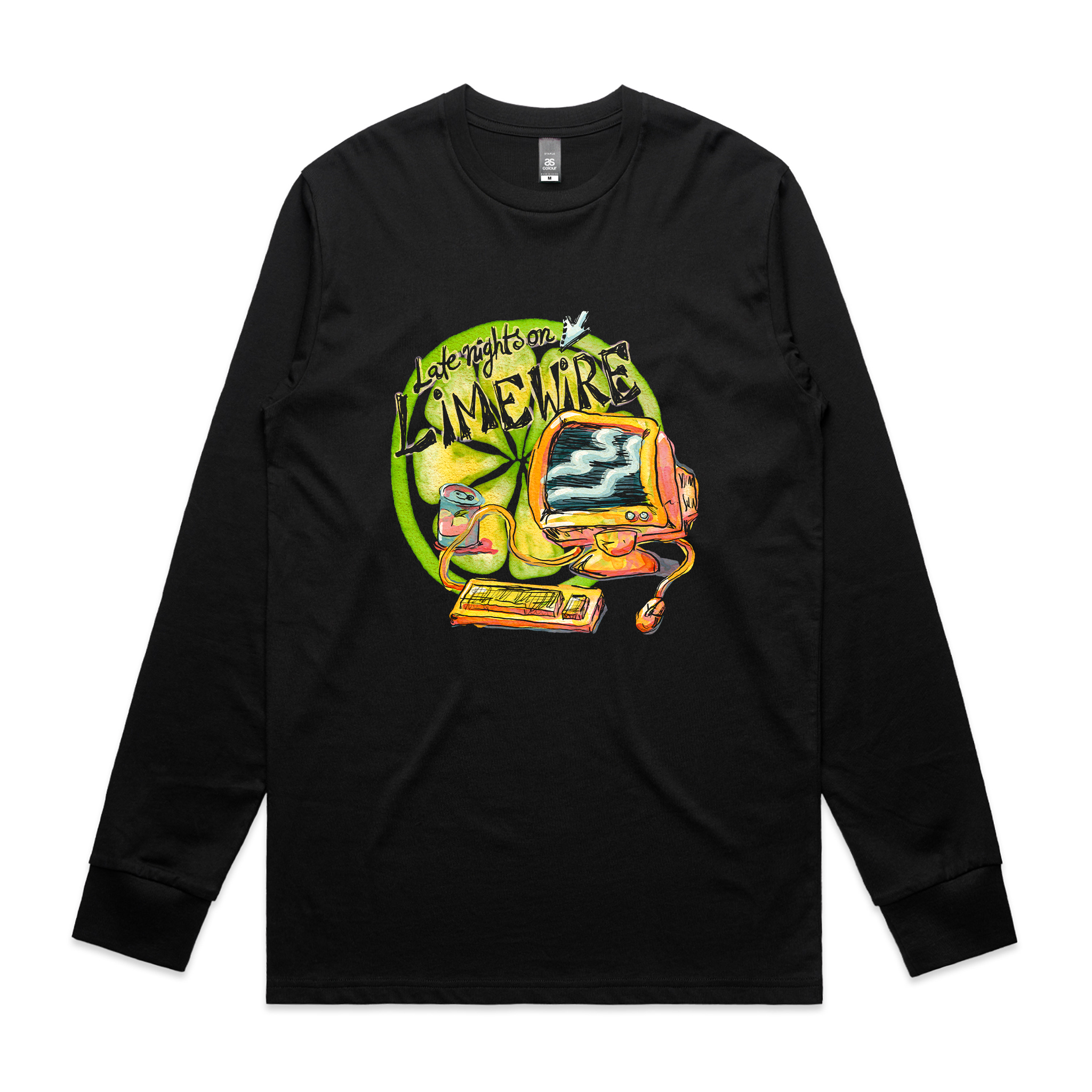 Late Nights On Limewire Tee