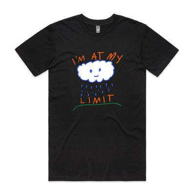 At My Limit Tee by Lonely Kids Club. All clothing from our T-shirts to our shorts and hoodies are ethically made, and printed packed and shipped from Sydney.