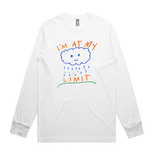At My Limit Tee by Lonely Kids Club. All clothing from our T-shirts to our shorts and hoodies are ethically made, and printed packed and shipped from Sydney.