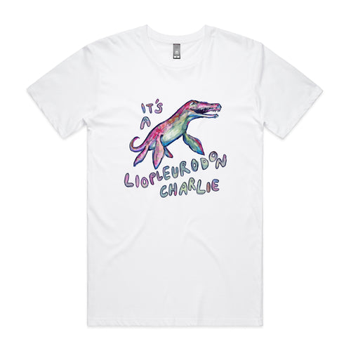 Liopleurodon Tee by Lonely Kids Club. All clothing from our T-shirts to our shorts and hoodies are ethically made, and printed packed and shipped from Sydney.