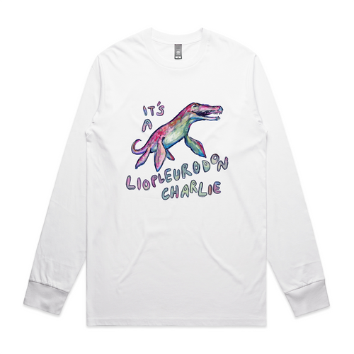 Liopleurodon Tee by Lonely Kids Club. All clothing from our T-shirts to our shorts and hoodies are ethically made, and printed packed and shipped from Sydney.