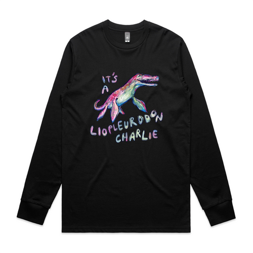 Liopleurodon Tee by Lonely Kids Club. All clothing from our T-shirts to our shorts and hoodies are ethically made, and printed packed and shipped from Sydney.